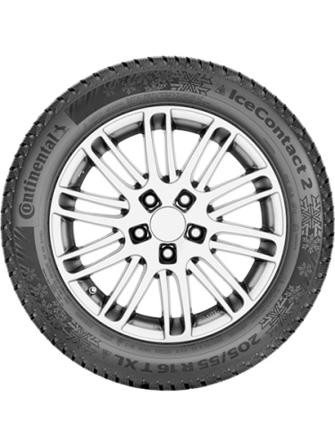 фото протектора и шины IceContact 2 SUV Шина Continental IceContact 2 SUV 265/60 R18 114T